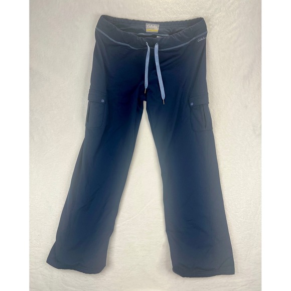 Cabelas Other - Cabelas Mens Blue Sweatpants Activewear Hiking Drawstring Pockets Size Large